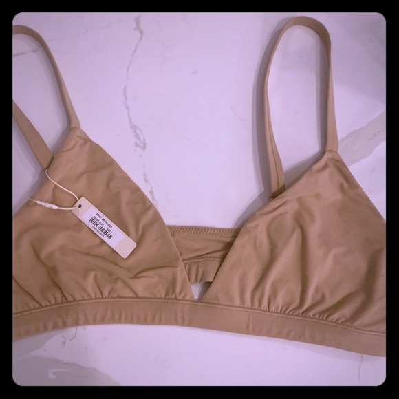skims triangle bralette